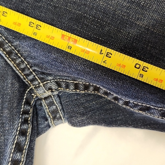 TOMMY BAHAMA Men's Standard Straight Leg Dark Blue Cotton Jeans 35/34 - Picture 6 of 12